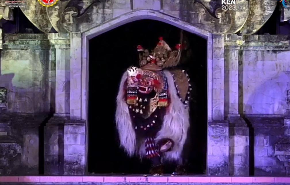 podiumnews.com-Barong Ket Badung Undang Decak Kagum Penonton 